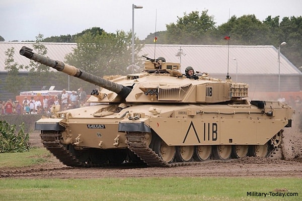 modern british battle tanks