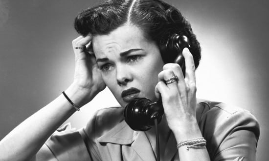 Fury as woman receives private, non-sales phone call