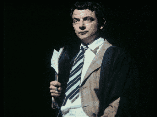 Rowan Atkinson the school master