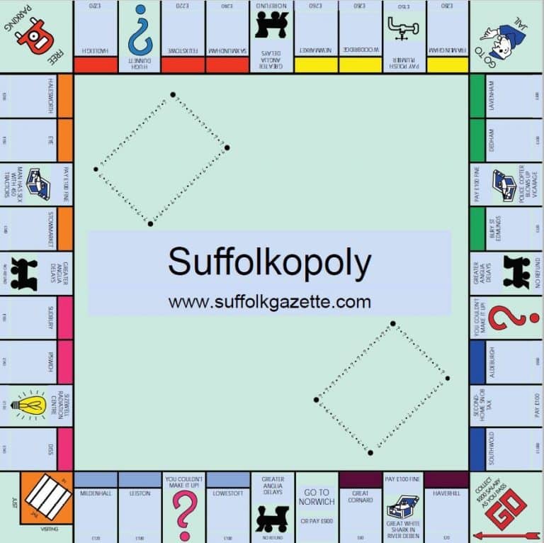 Intrigue over Suffolk version of Monopoly