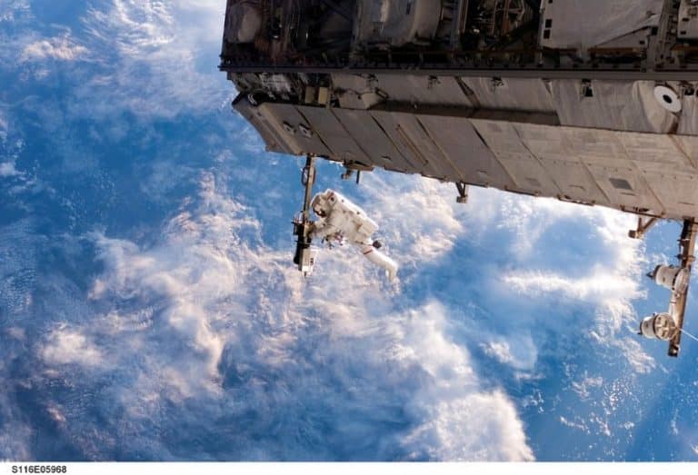 Astronaut Tim Peake spots chasm around Norwich