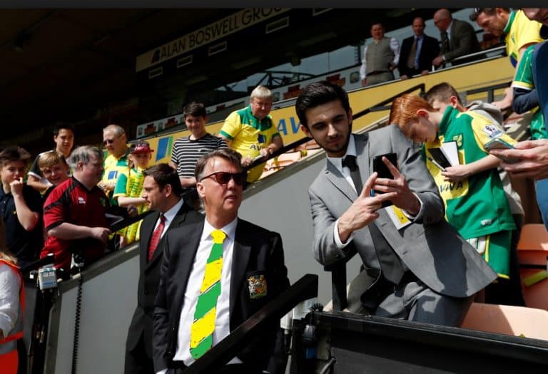 Norwich confirm Louis van Gaal as new boss