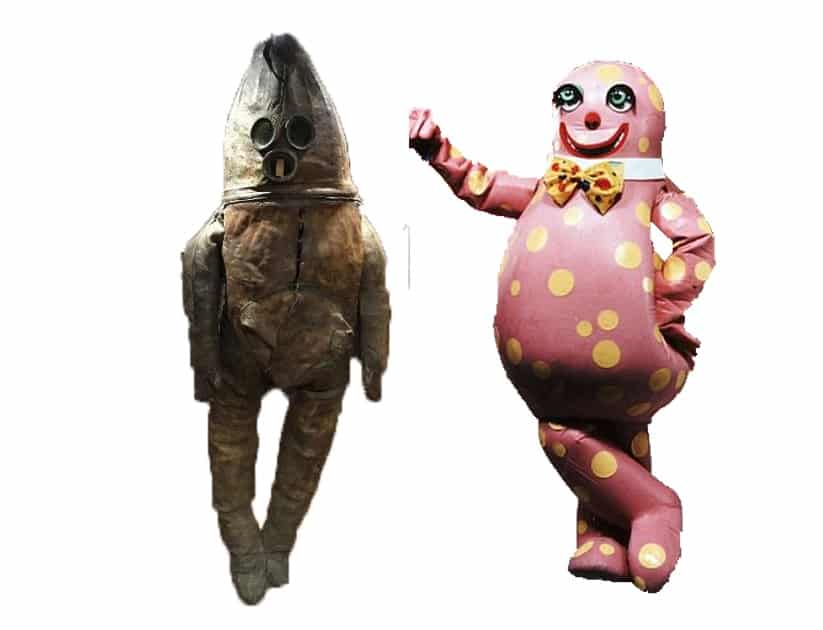 Mummified remains of Mr Blobby found in cupboard