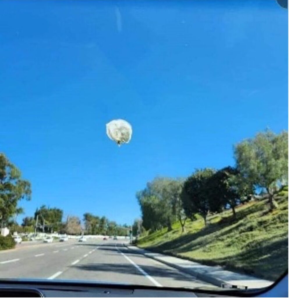 Spy balloon over Suffolk causes jitters