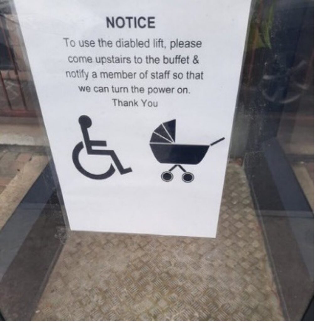 Disabled parents turned away from Felsham baby shop