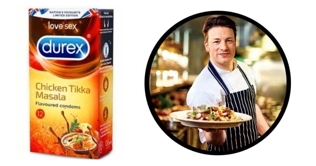 Jamie Oliver has flavoured condoms licked