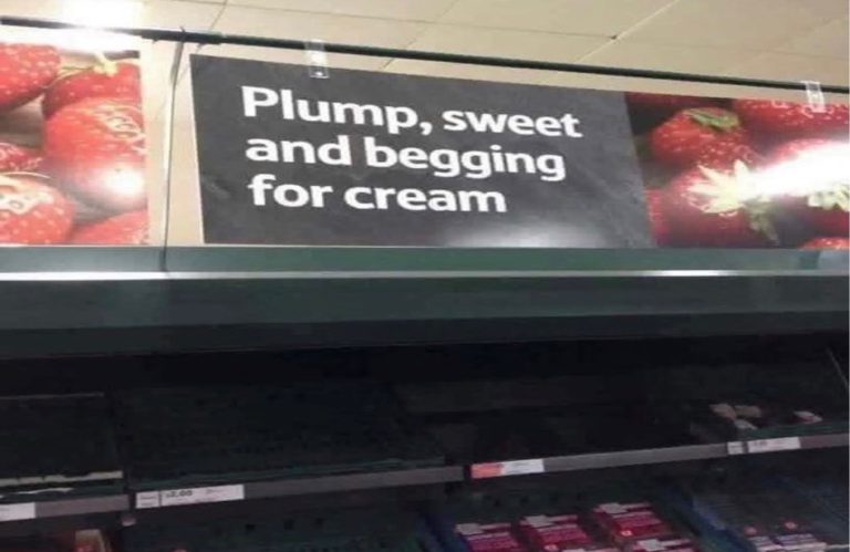 Full fat cream ‘special offer’ at Sainsbury’s