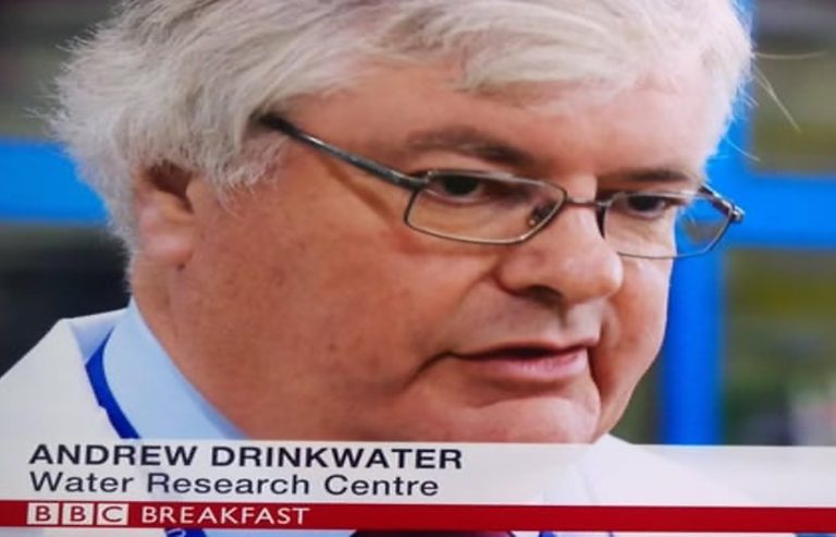 Sewage Water Research Centre scientist bangs the clean water drum