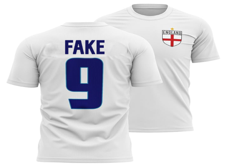 England fans face crackdown on fake shirts ahead of Euro 2024