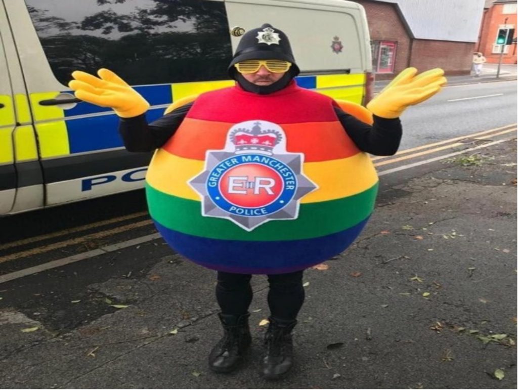 Greater Manchester Police reveals new ‘woke’ riot gear