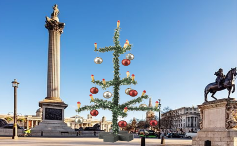 A load of baubles: Londoners unimpressed by ‘scrawny’ Trafalgar Square Xmas tree